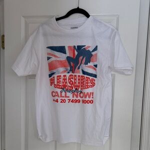 Pleasures Graphic Tee with Union Jack Design